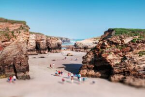 Where is the cathedral beach in Galicia